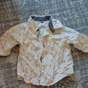 Cutest button down, top for babies